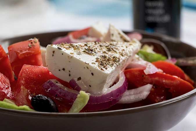 Dishes from Europe that happen to be vegetarian. Classic Greek Salad 